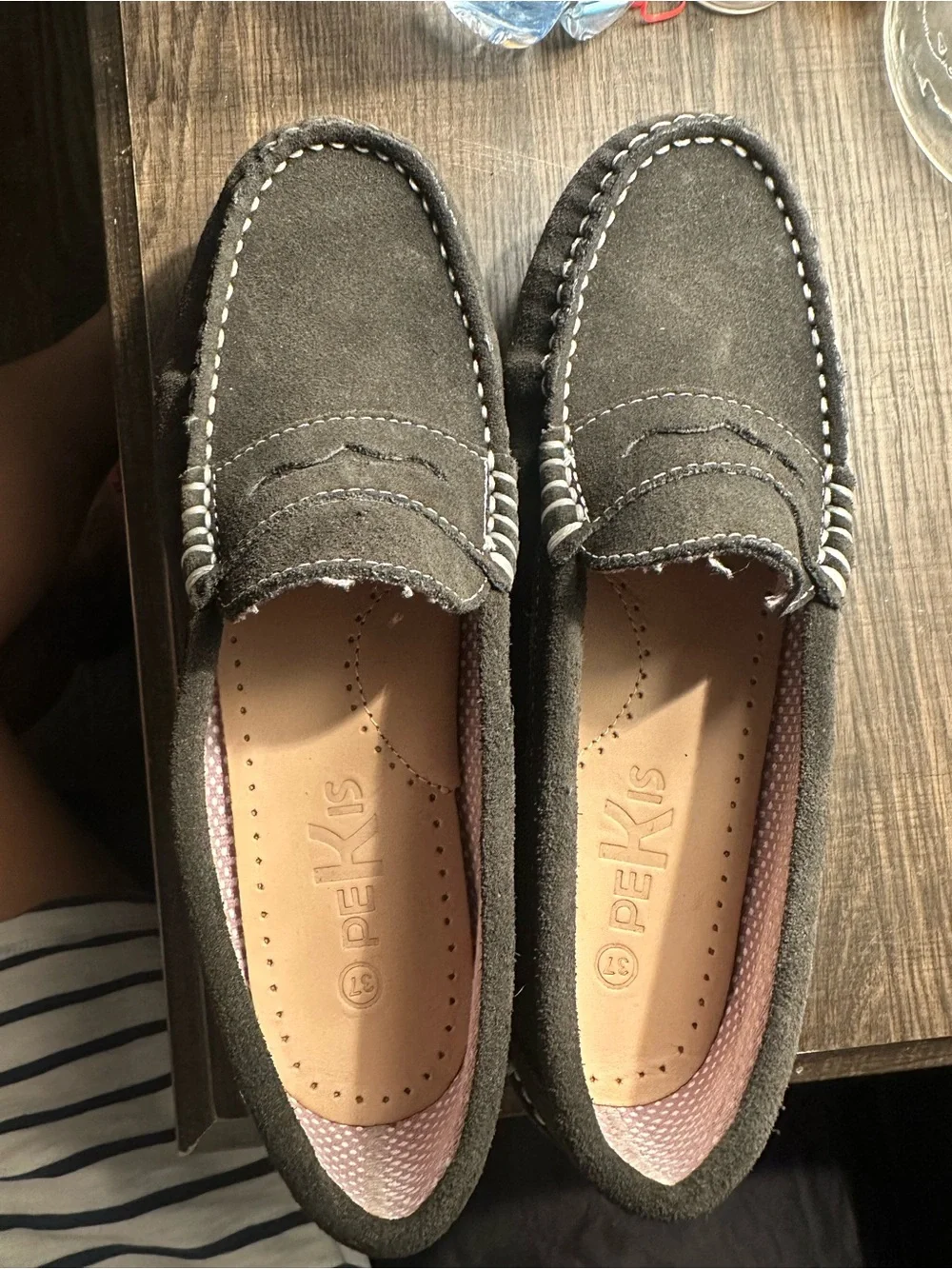 Suede Loafers - Slip-On Dress Shoes