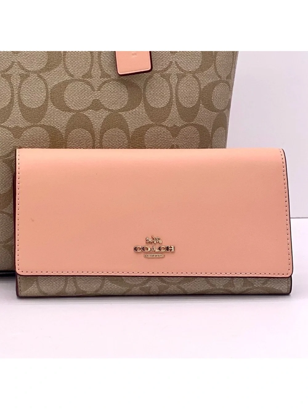 Coach continental wallet