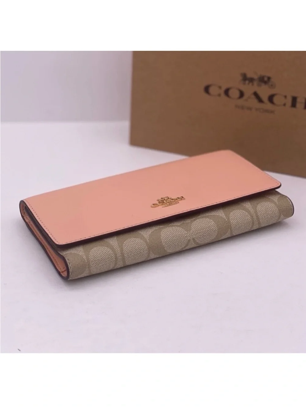 Coach continental wallet