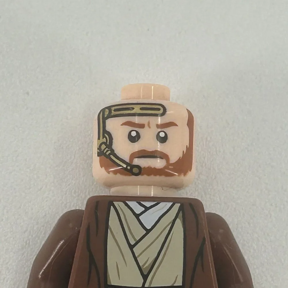 LEGO Star Wars Minifigure Obi-Wan Kenobi - Reddish Brown Robe Fast Shipping
