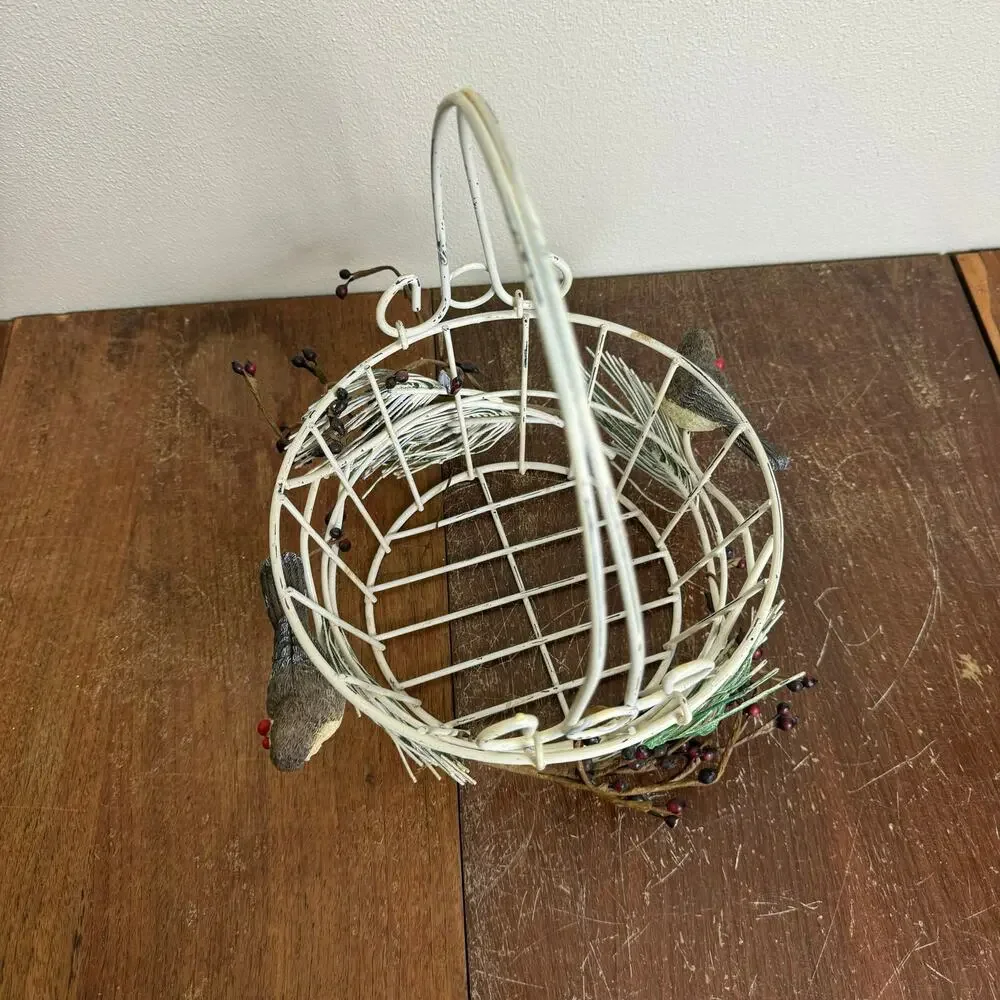 Vintage white metal