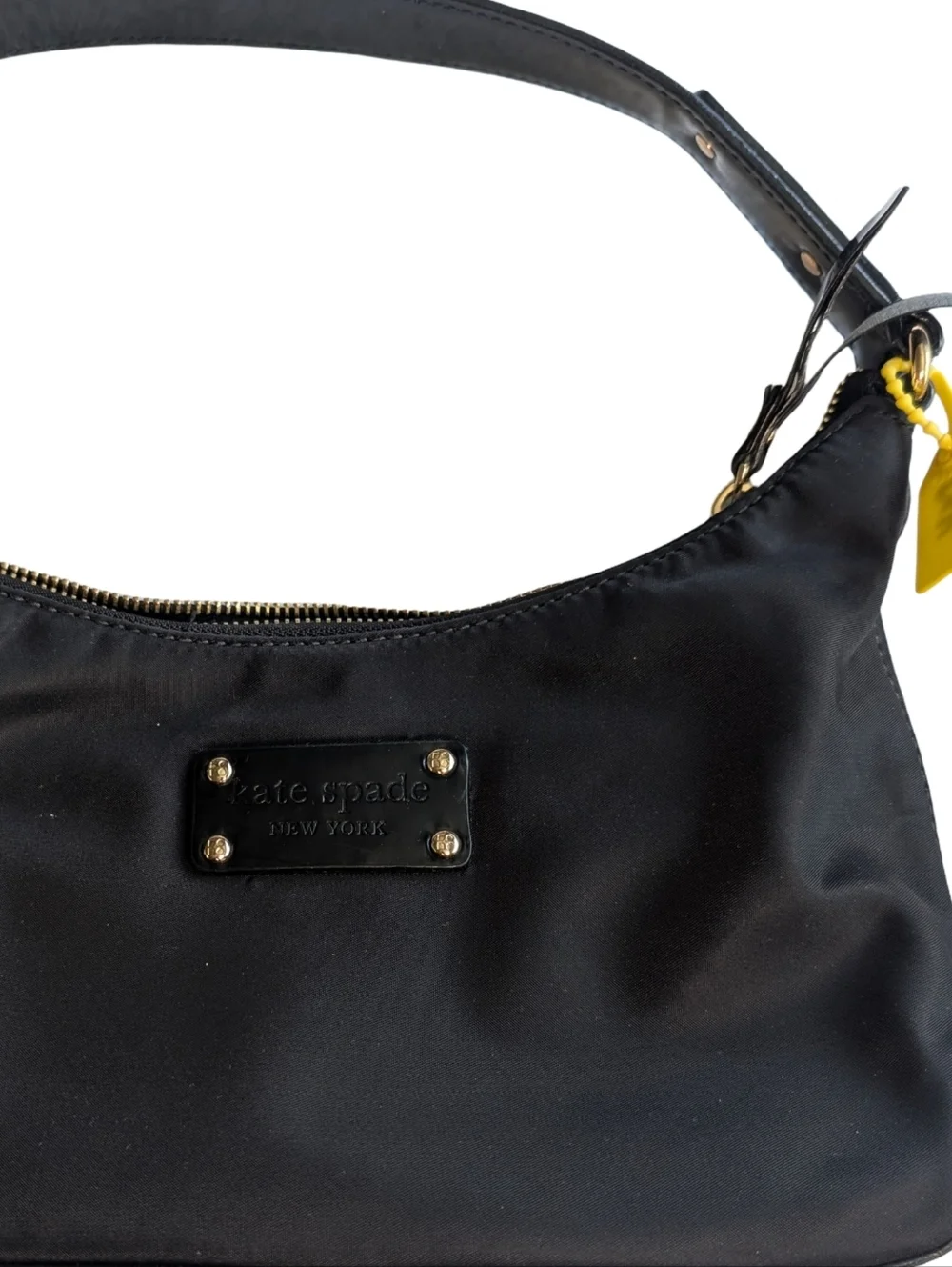 kate spade black nylon