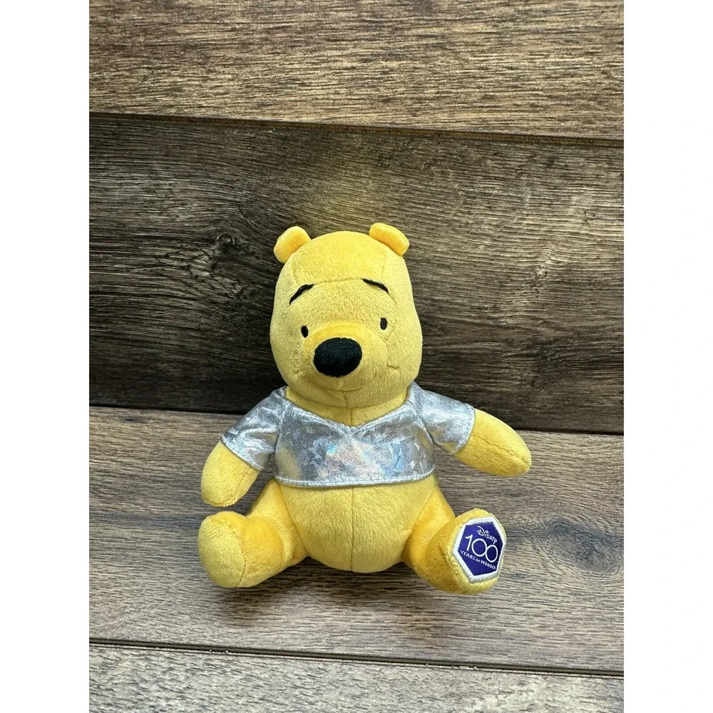 Disney Disney 100 Celebration Platinum Accents Winnie‎ the Pooh Plush