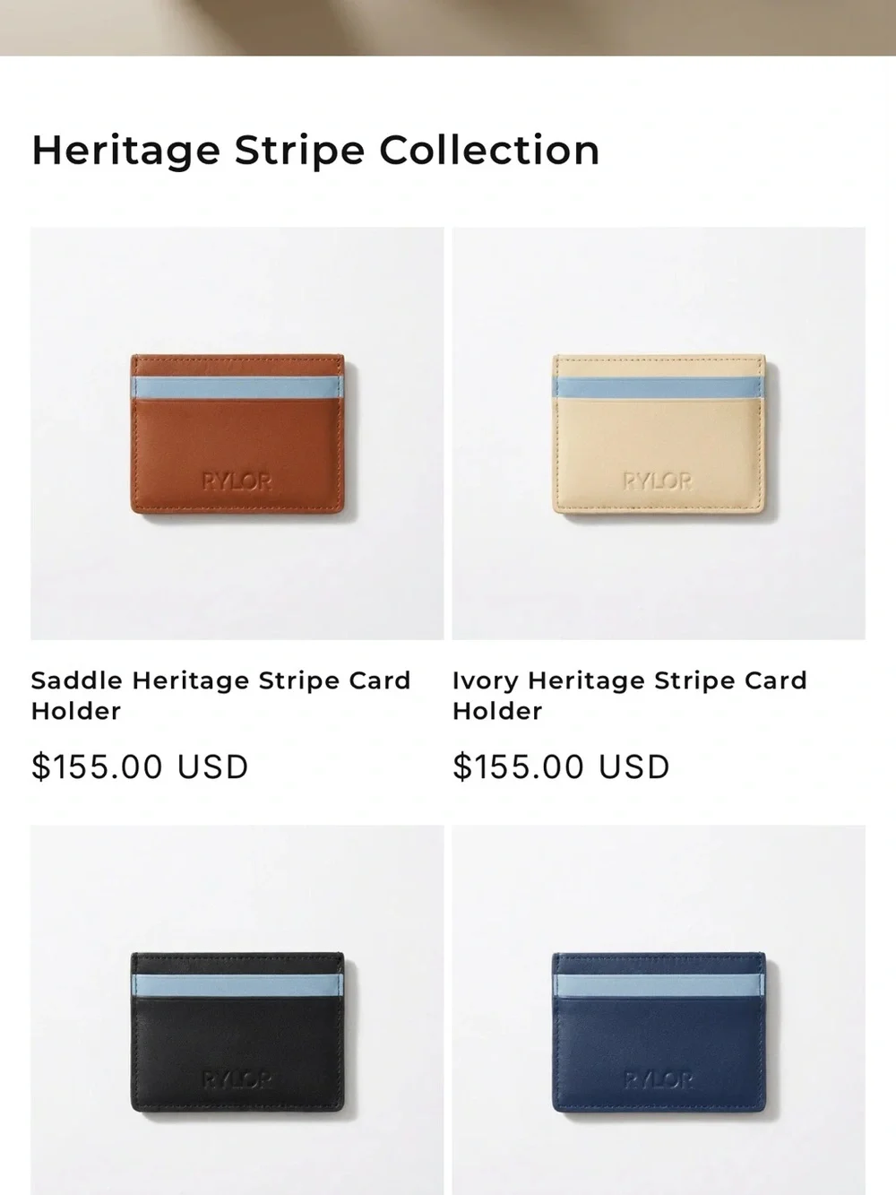 Rylor slim leather