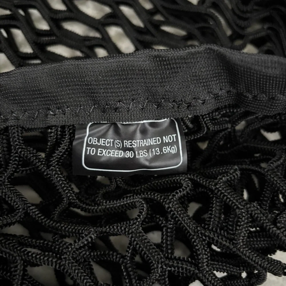 Black Cargo Net Organizer‎