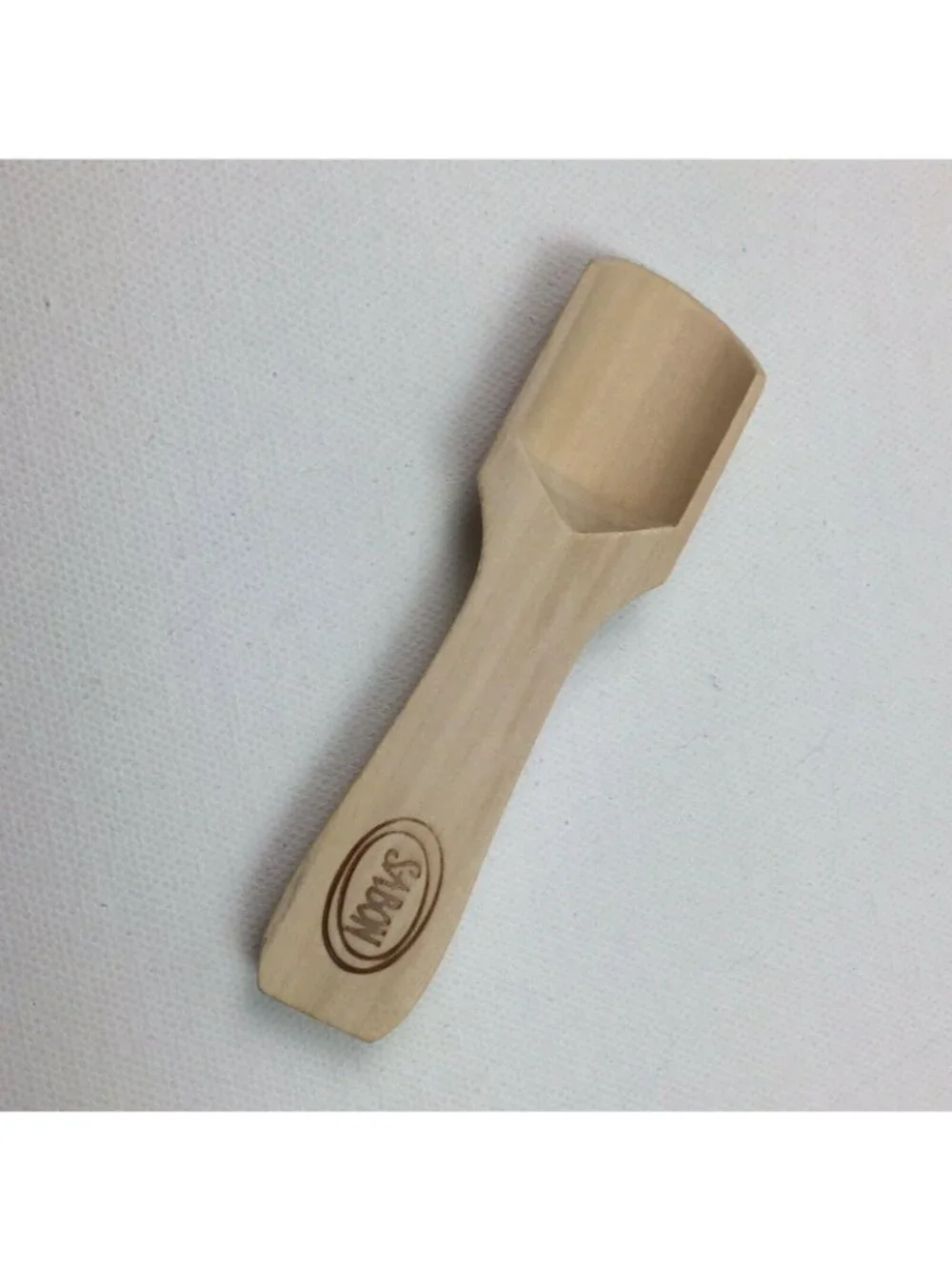 Sabon Wood Scoop Set 2 Wooden Spoon Scrub Bath Shower Skincare Beauty