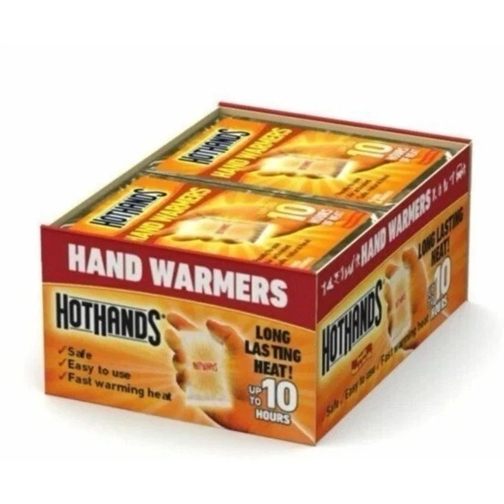 Hot Hands Hand Warmers – 40 Pack, Up to 10 Hours‎ of Heat,Odorless  Exp  2028