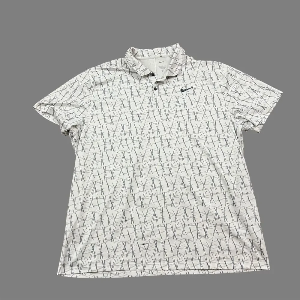 Nike Dri Fit Victory + LNGLEAF performance golf polo men's XXL