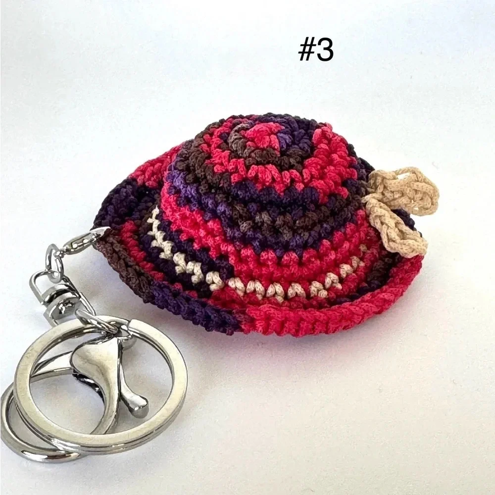 New Handmade FUN HAT Keychains $15 EACH