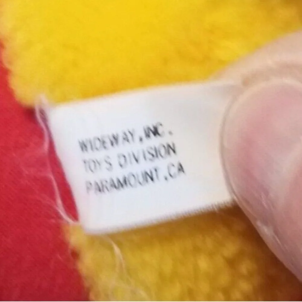 Vintage Plush Wiceway Inc‎ Duck wearing a shirt and hat 8