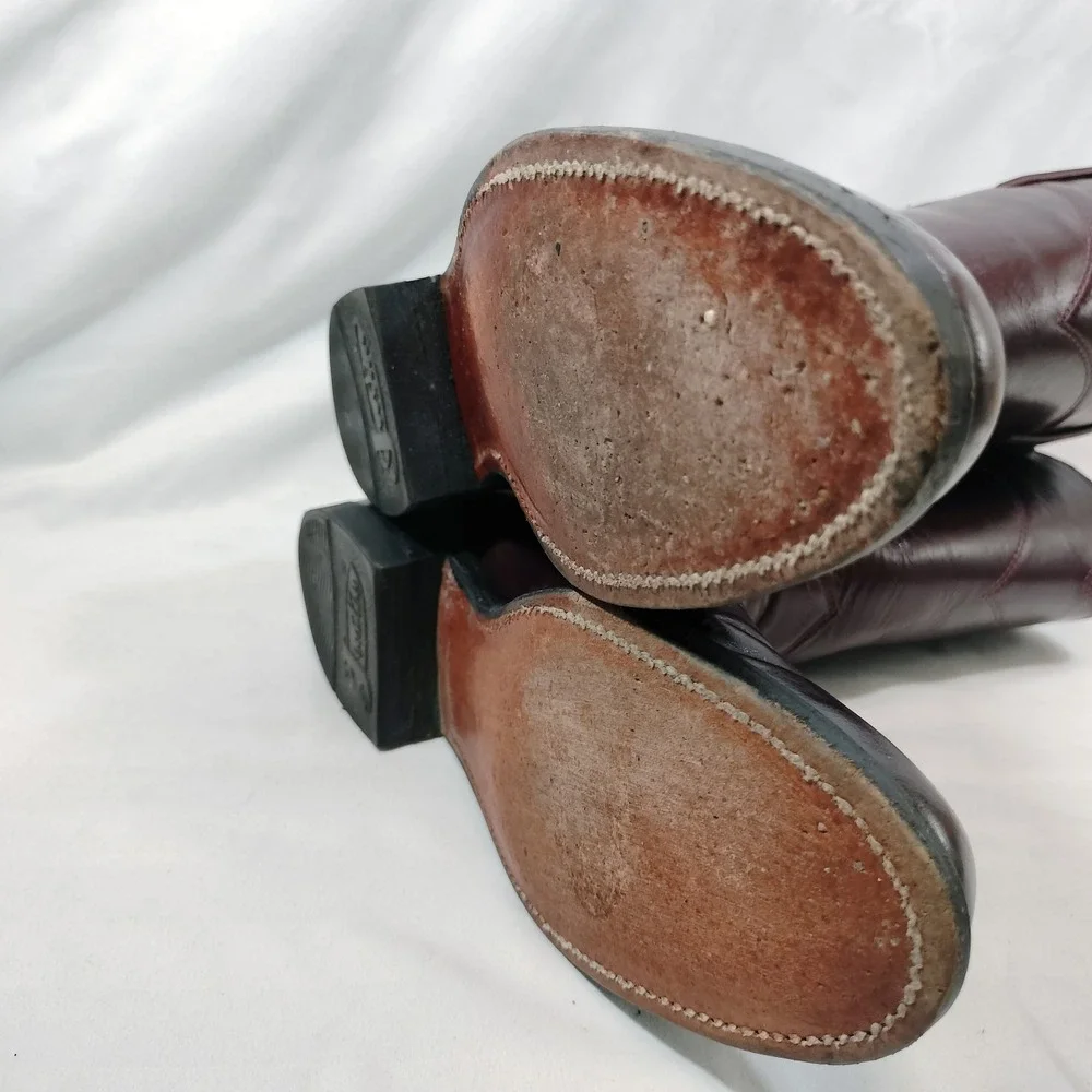 Justin Boots justin burgundy