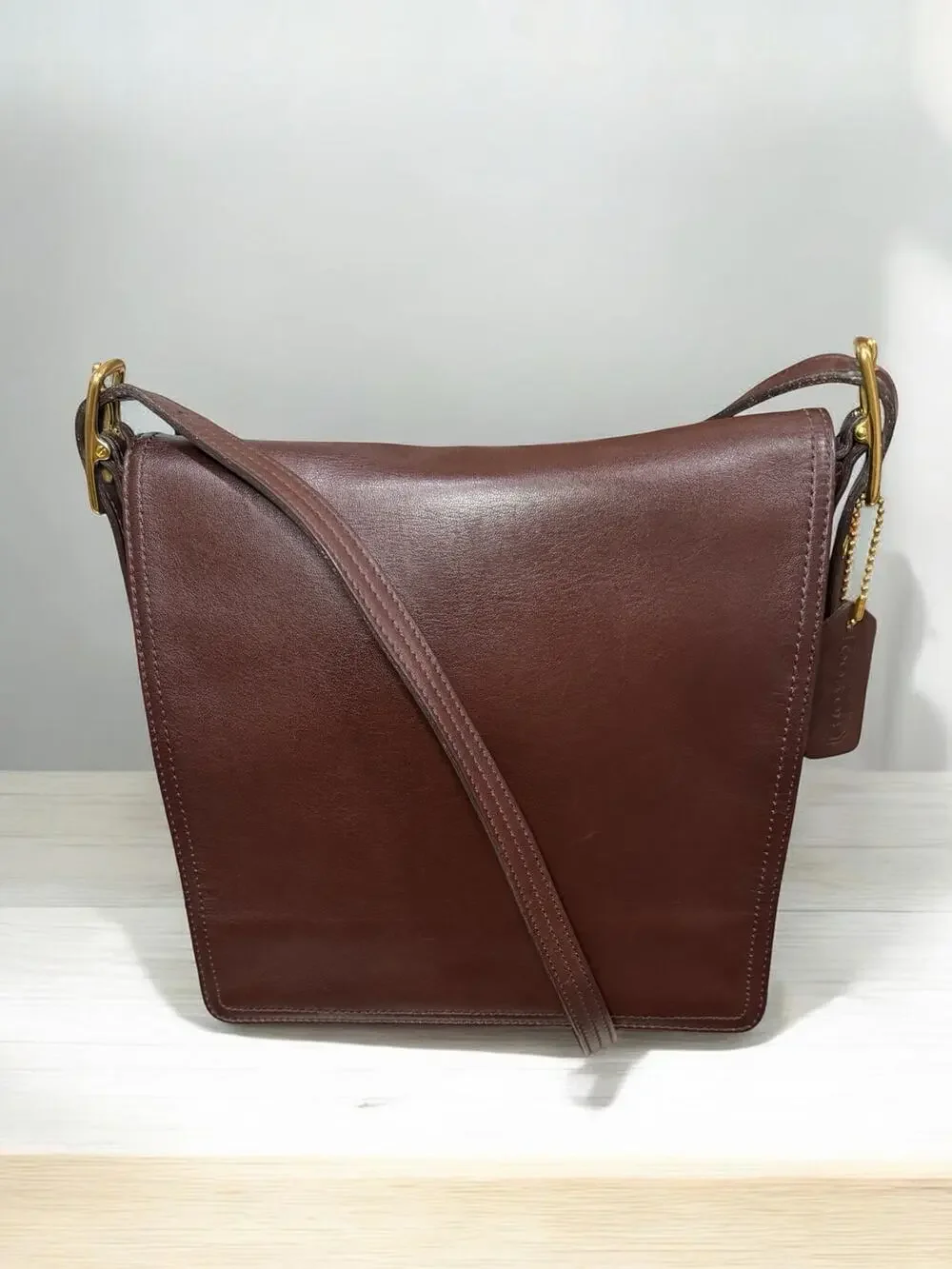 Vintage Coach 9829 Monterey Flap Crossbody Bag