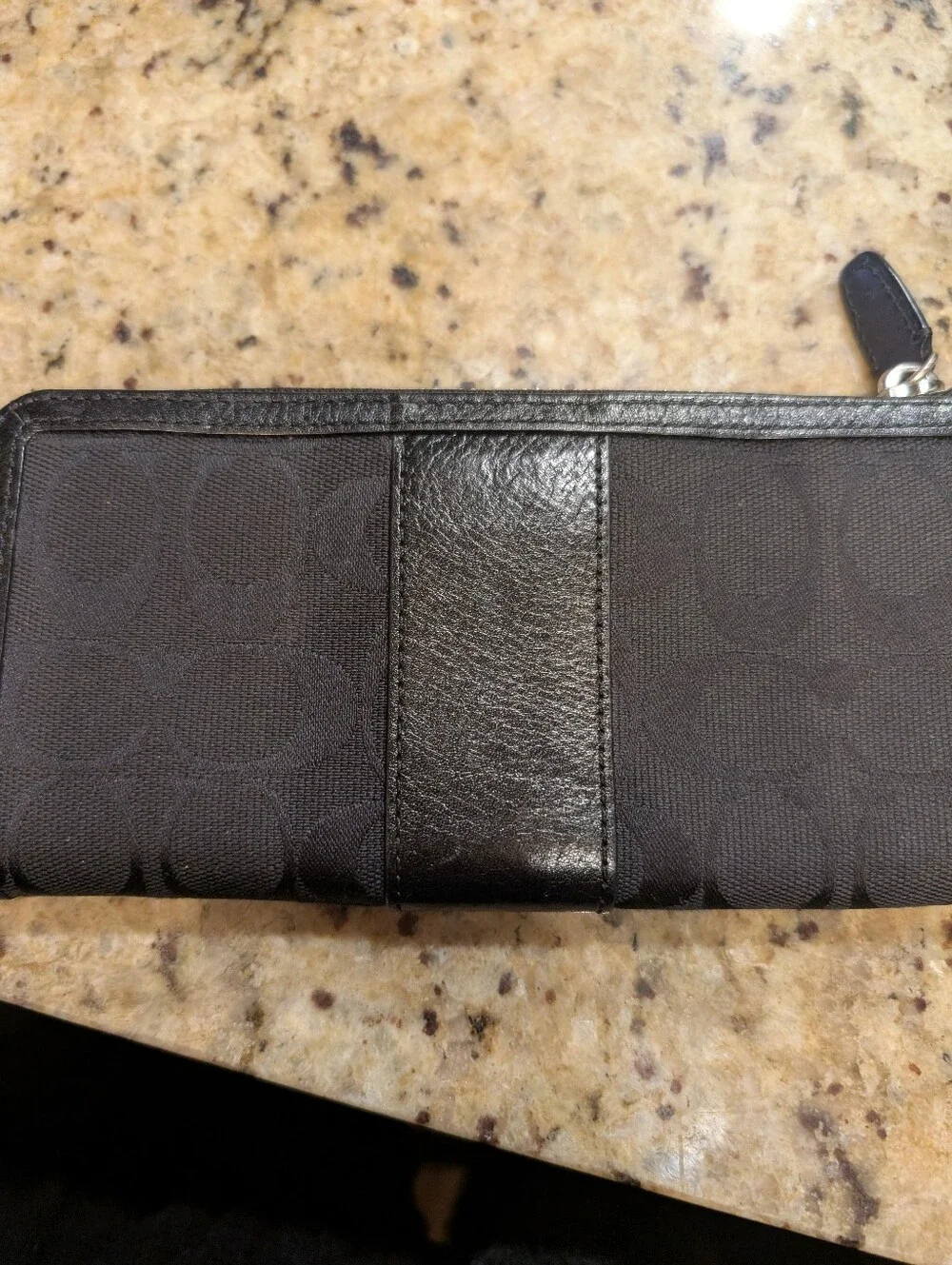 Coach Black Signature Wallet