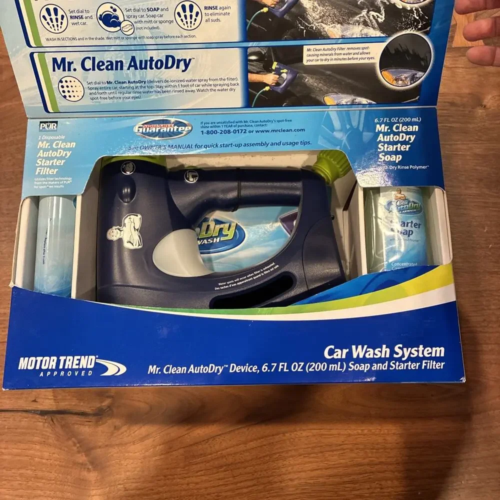 Mr Clean new box