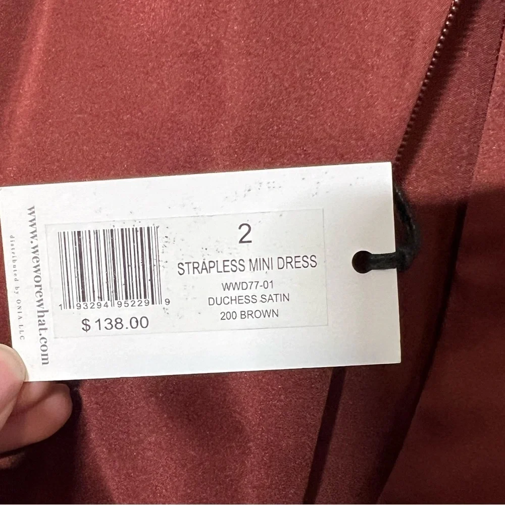 WeWoreWhat introducing strapless
