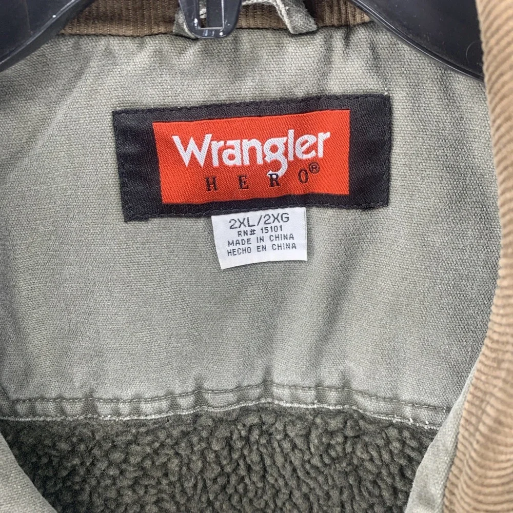 Wrangler men sherpa