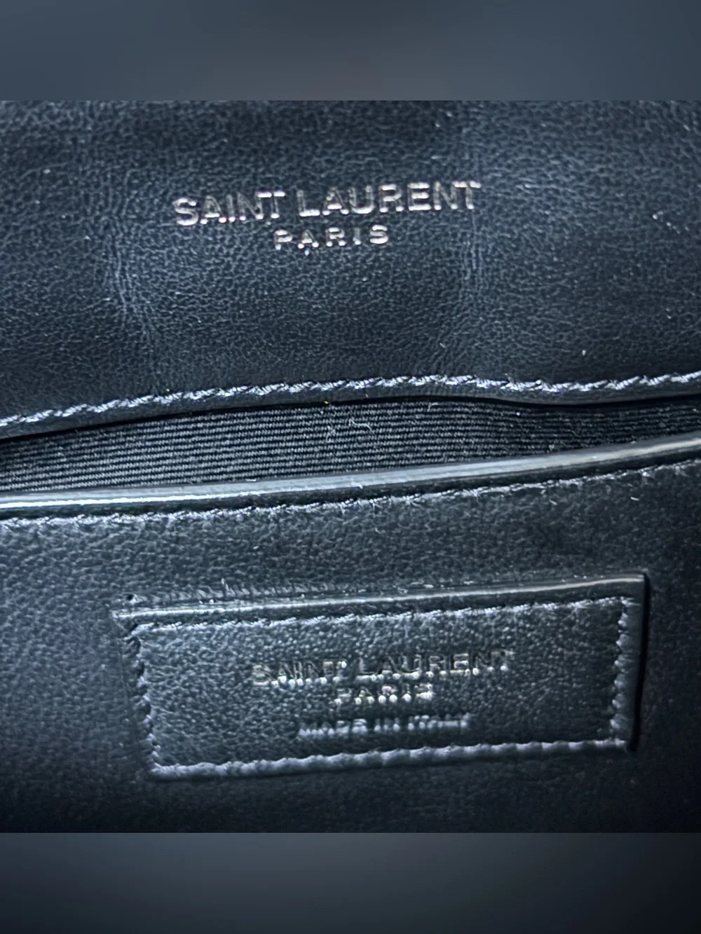 Saint Laurent authentic saint