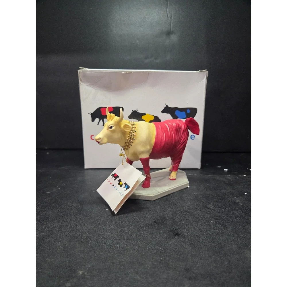 Cow Parade Diamonds Are‎ A Cow's Best Friend Figurine, Westland Giftware, #9122