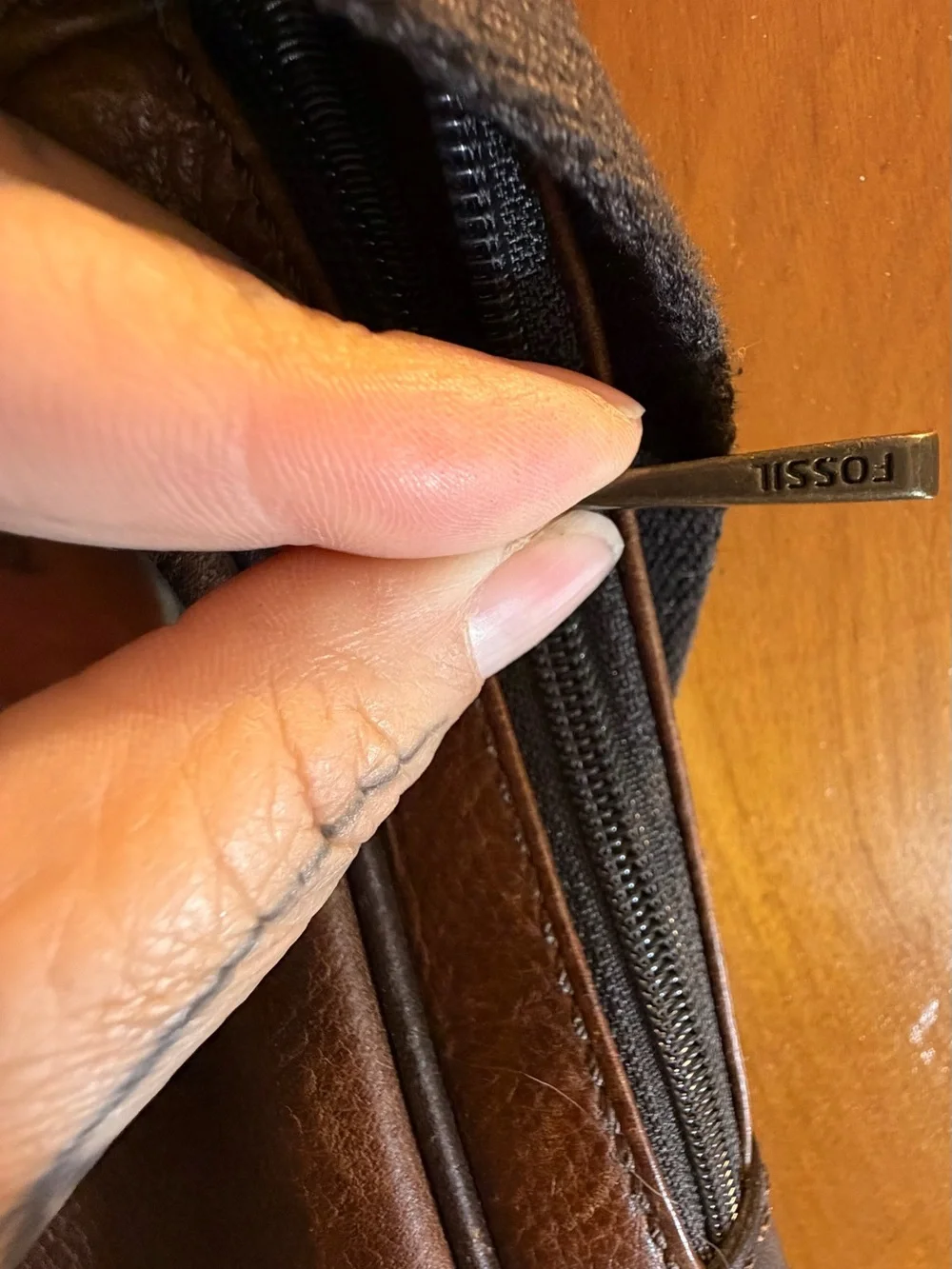 Fossil stylish leather
