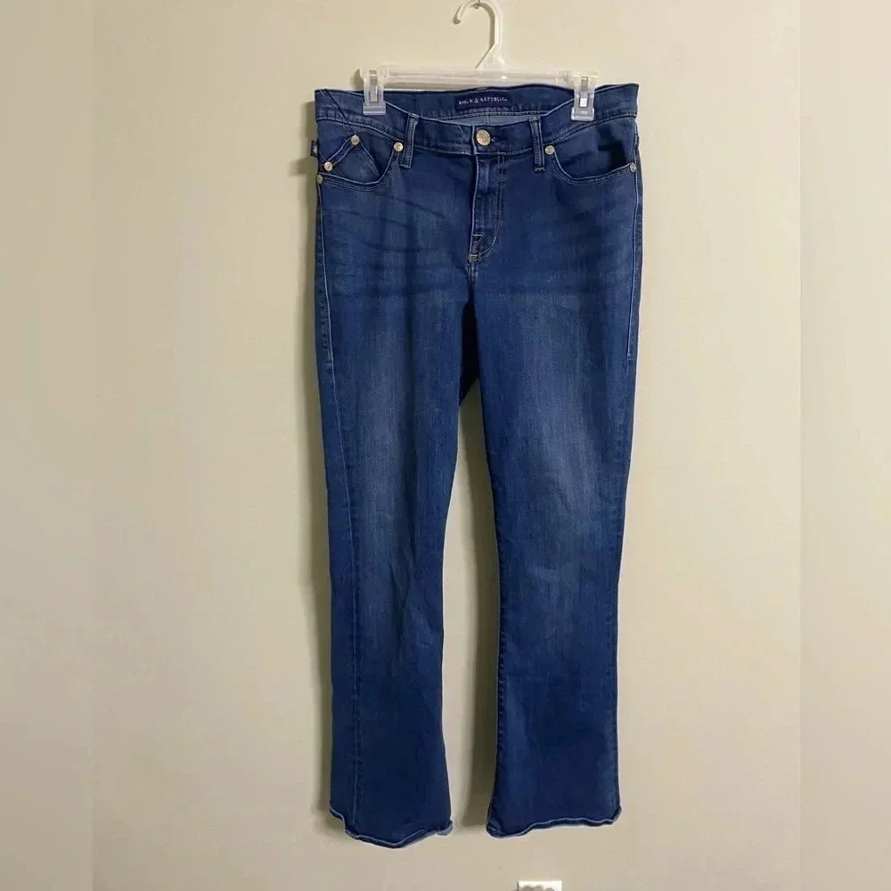 Rock & Republic Women's Denim Rx Kendra Curvy Bootcut Size 14