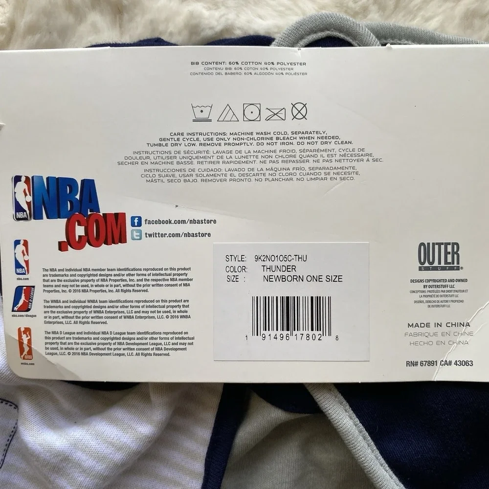 NBA baby piece
