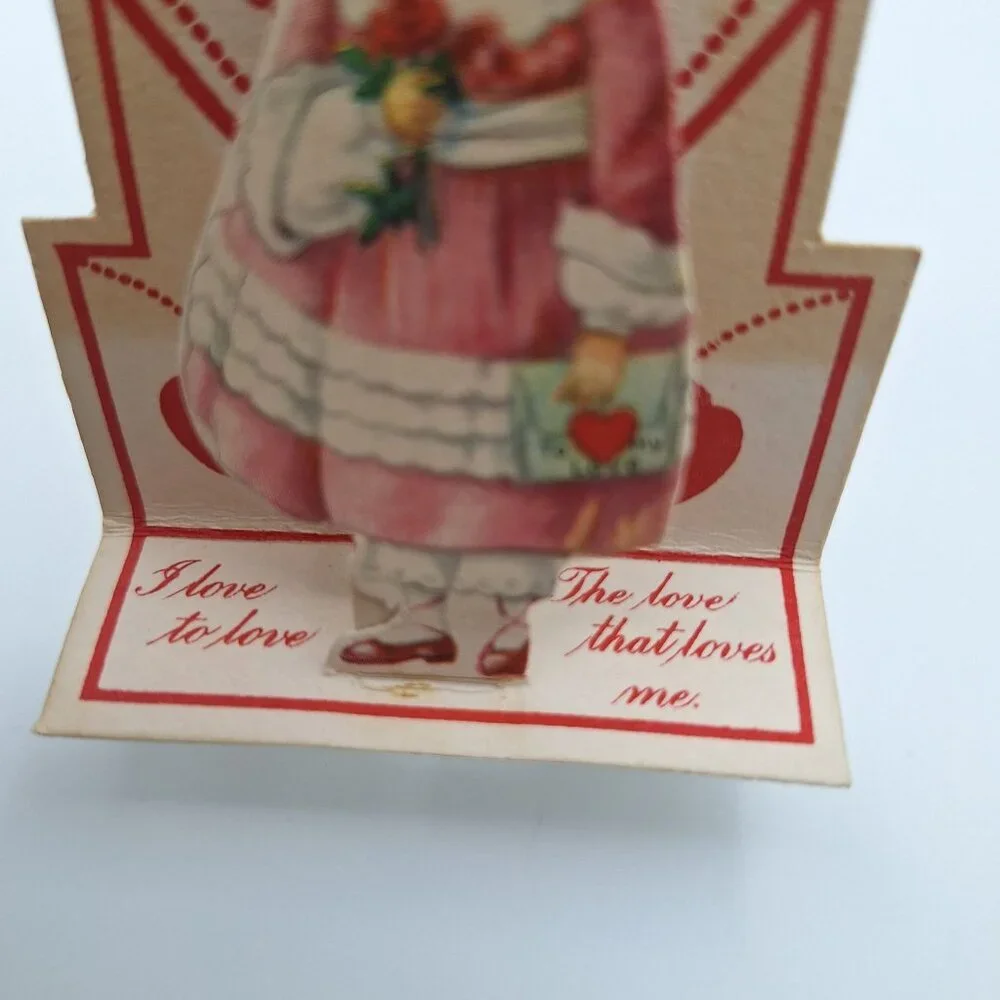 Valentines Card fun charm