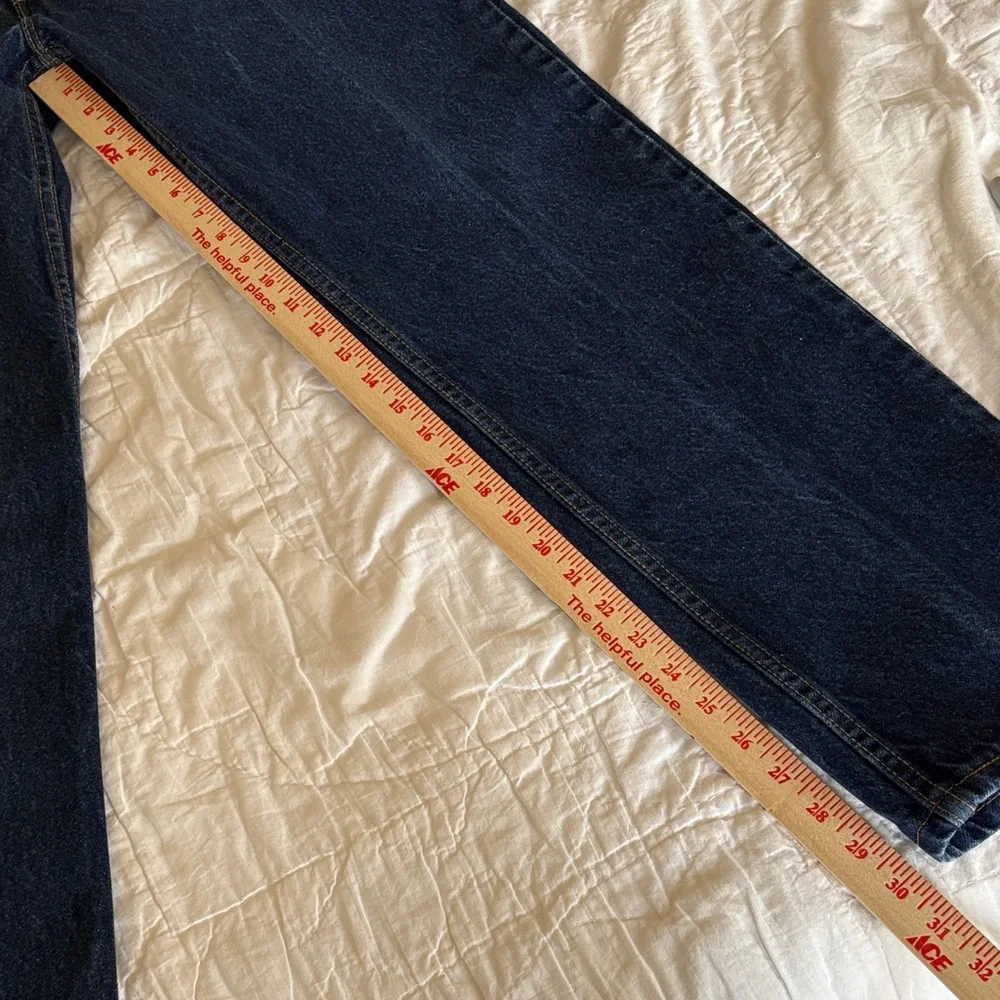 Vtg Black Tag‎ Levi's Dark Blue Straight Men's Jeans