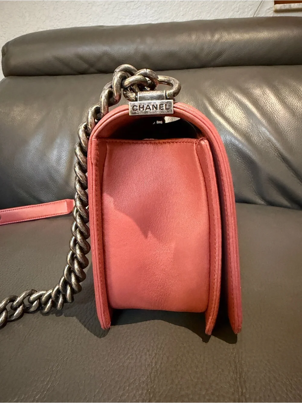 CHANEL Old Medium Boy Bag