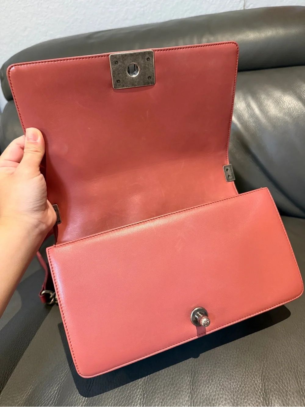 CHANEL Old Medium Boy Bag