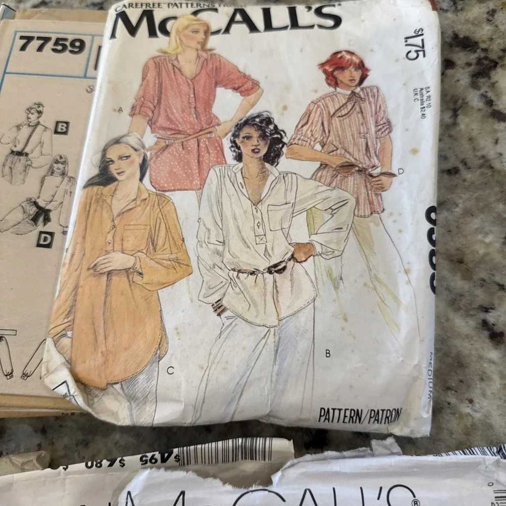 Lot Of 11 3 Are CutVintage.‎ Several  Very Sought After Patterns.  4047
