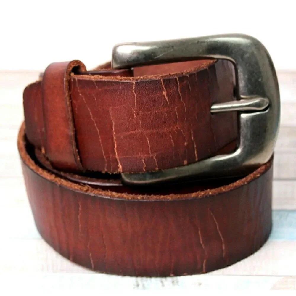 Lucky Brand BROWN GENUINE LEATHER 1 5/8