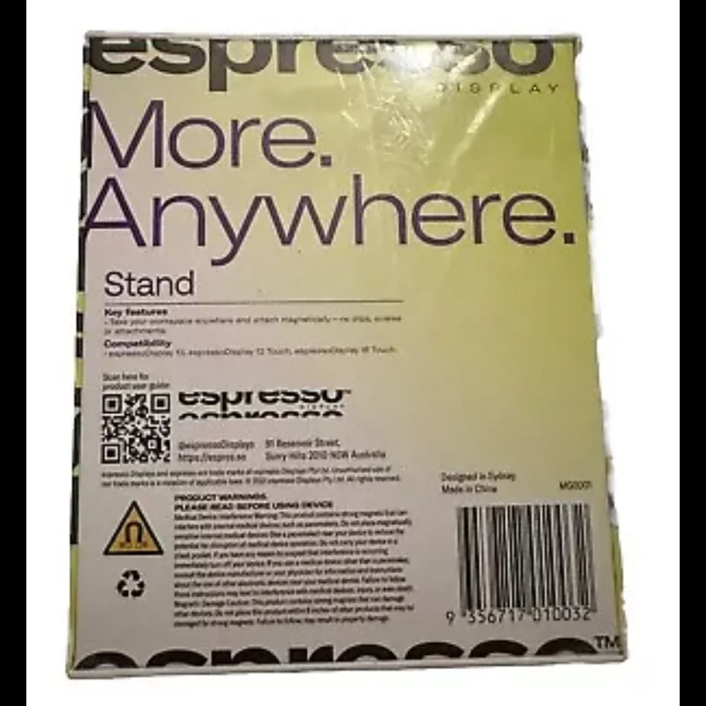 espresso compatibility anywhere