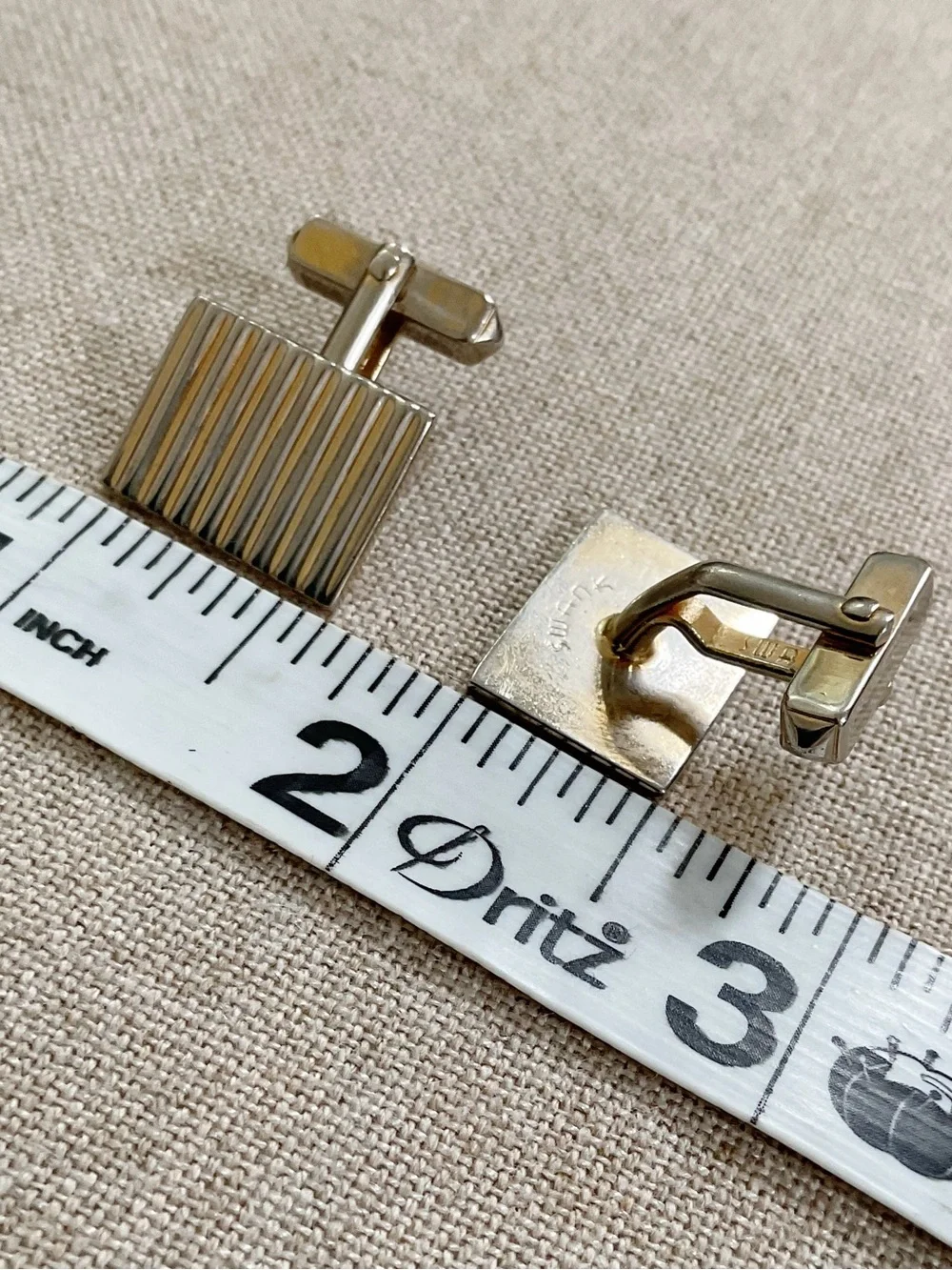 SWANK vintage rectangular