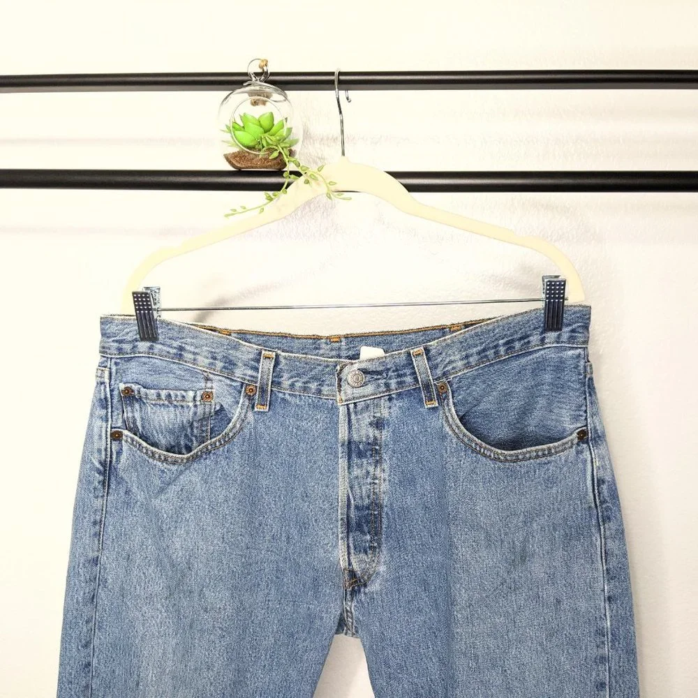 Levi's Light Blue Straight Jeans
