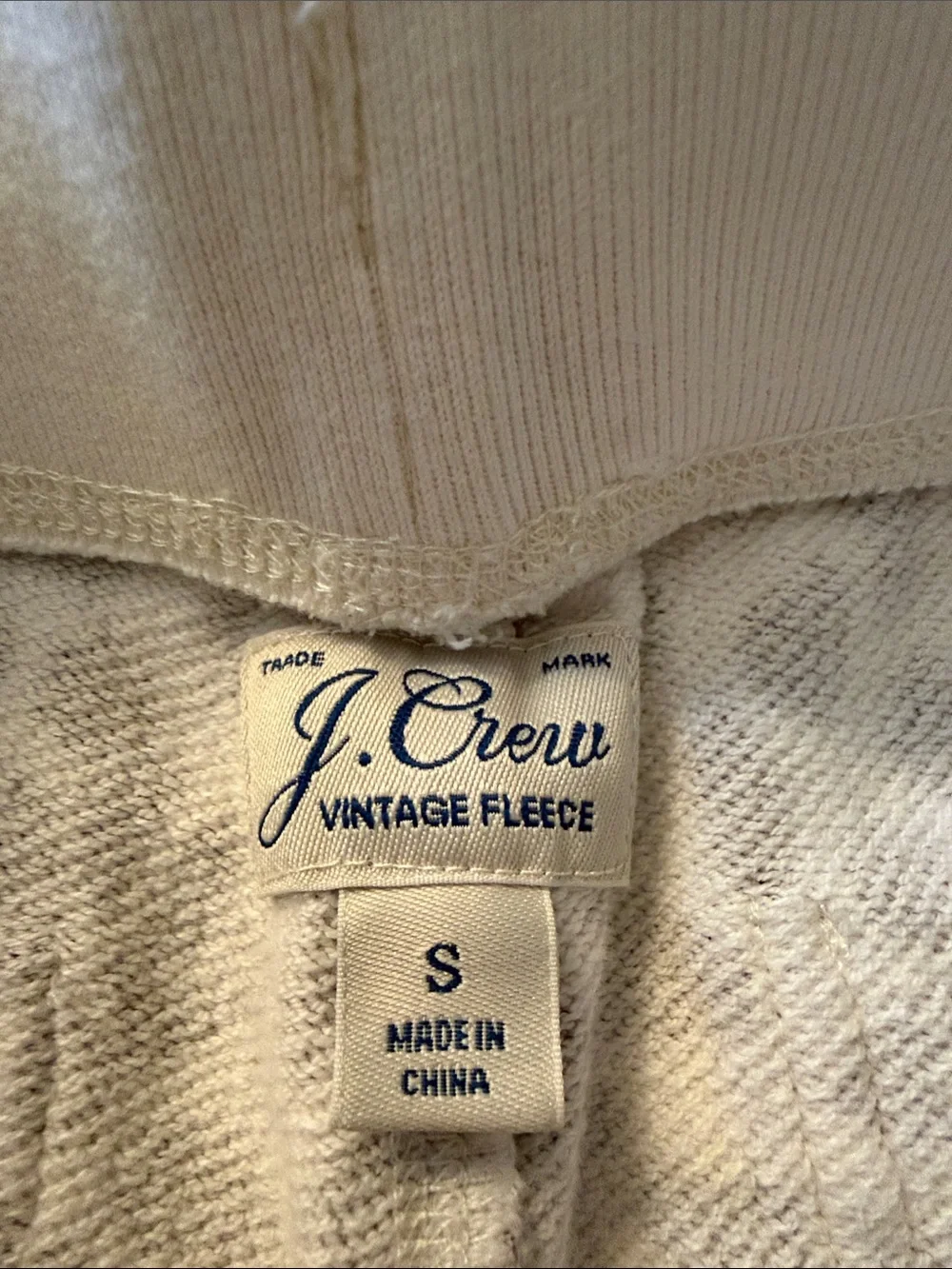 J.Crew Vintage Fleece leopard joggers size S