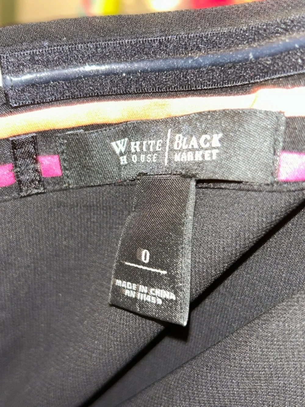 White House Black Market tiny belt