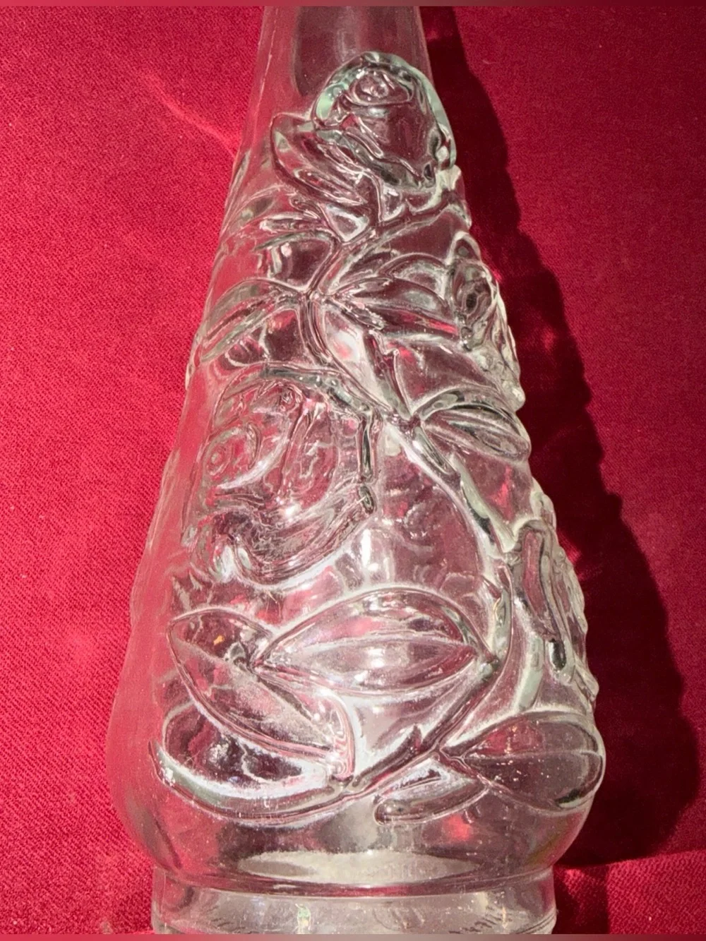 Vintage 1950s clear