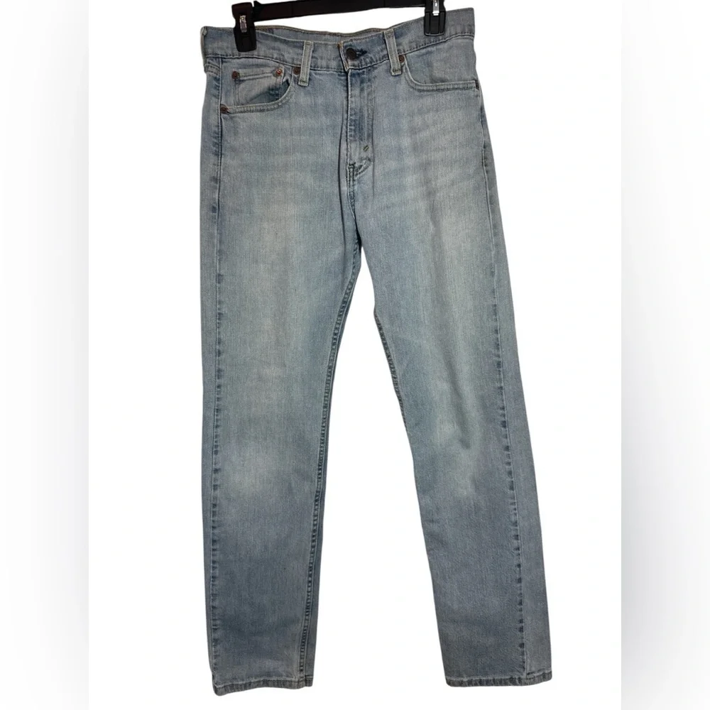 Levi’s 505 Regular Fit Jeans Men’s Size 30 Blue Denim Zip Fly Red Tag READ ALL