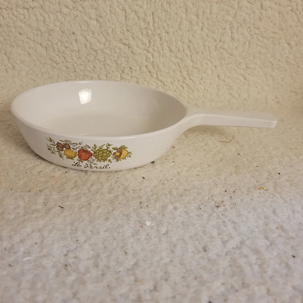 Corning Ware P-83-B Spice of Life Le Persil 6.5 Inch Skillet Vintage USA Made