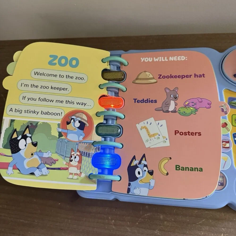 vtech bluey book