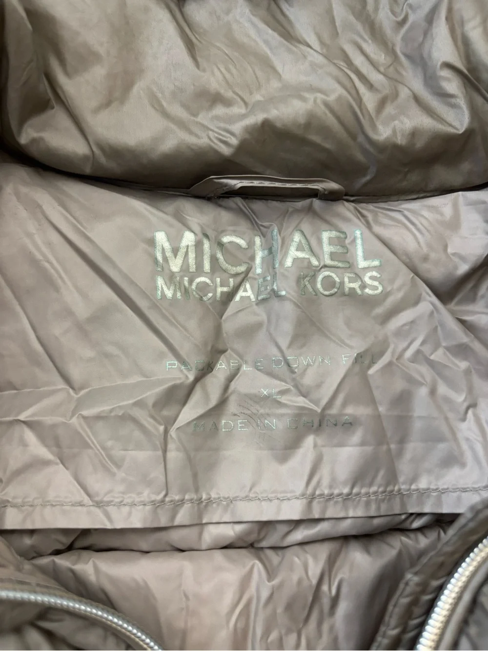 Michael Kors size puffer