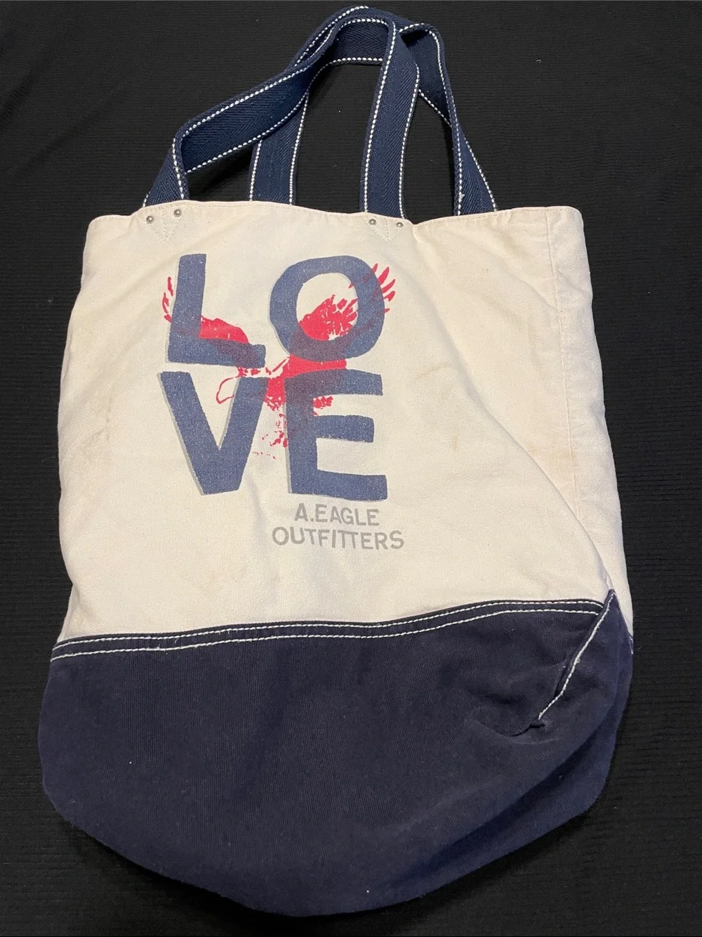 American Eagle Outfitters canvas tote