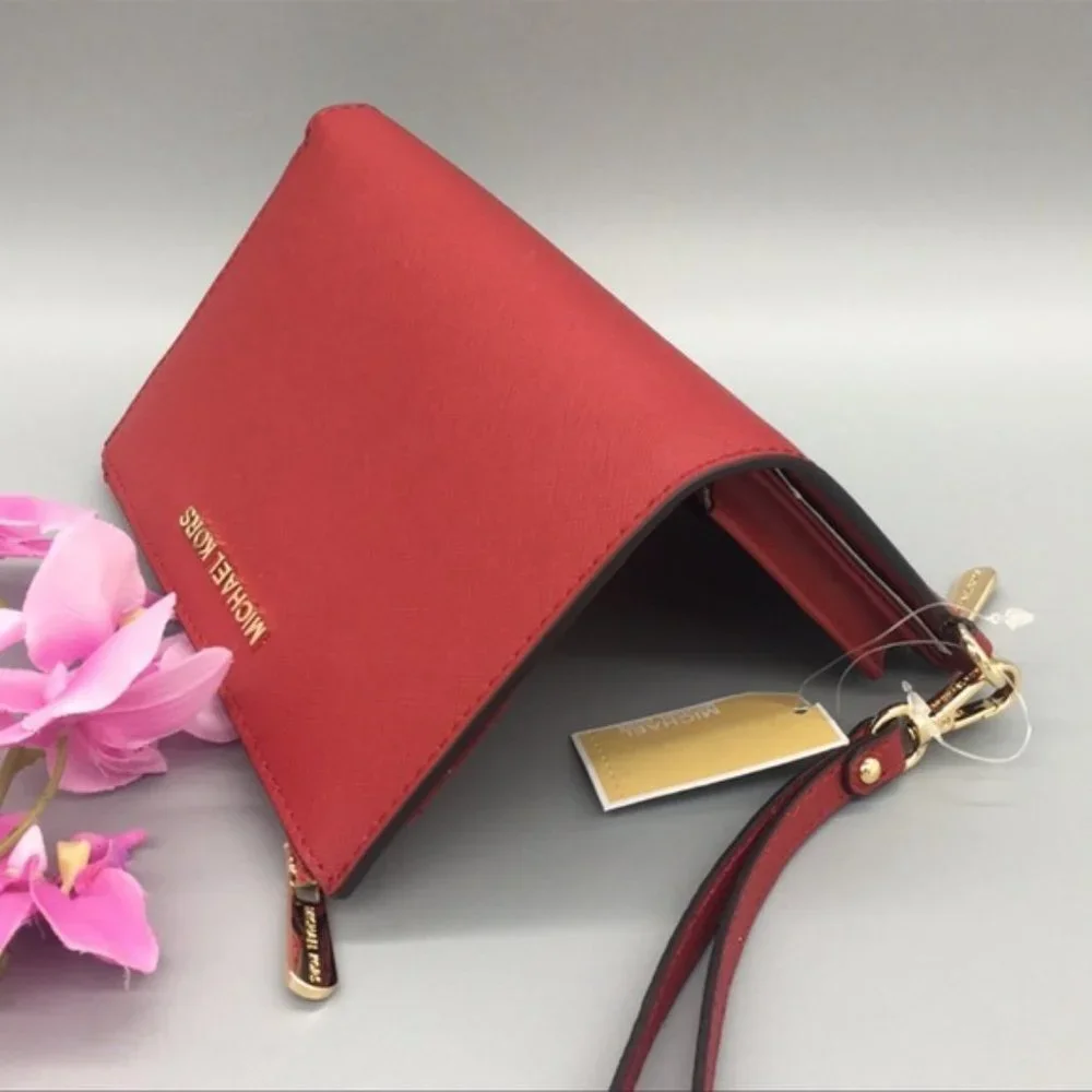 Michael Kors leather comes