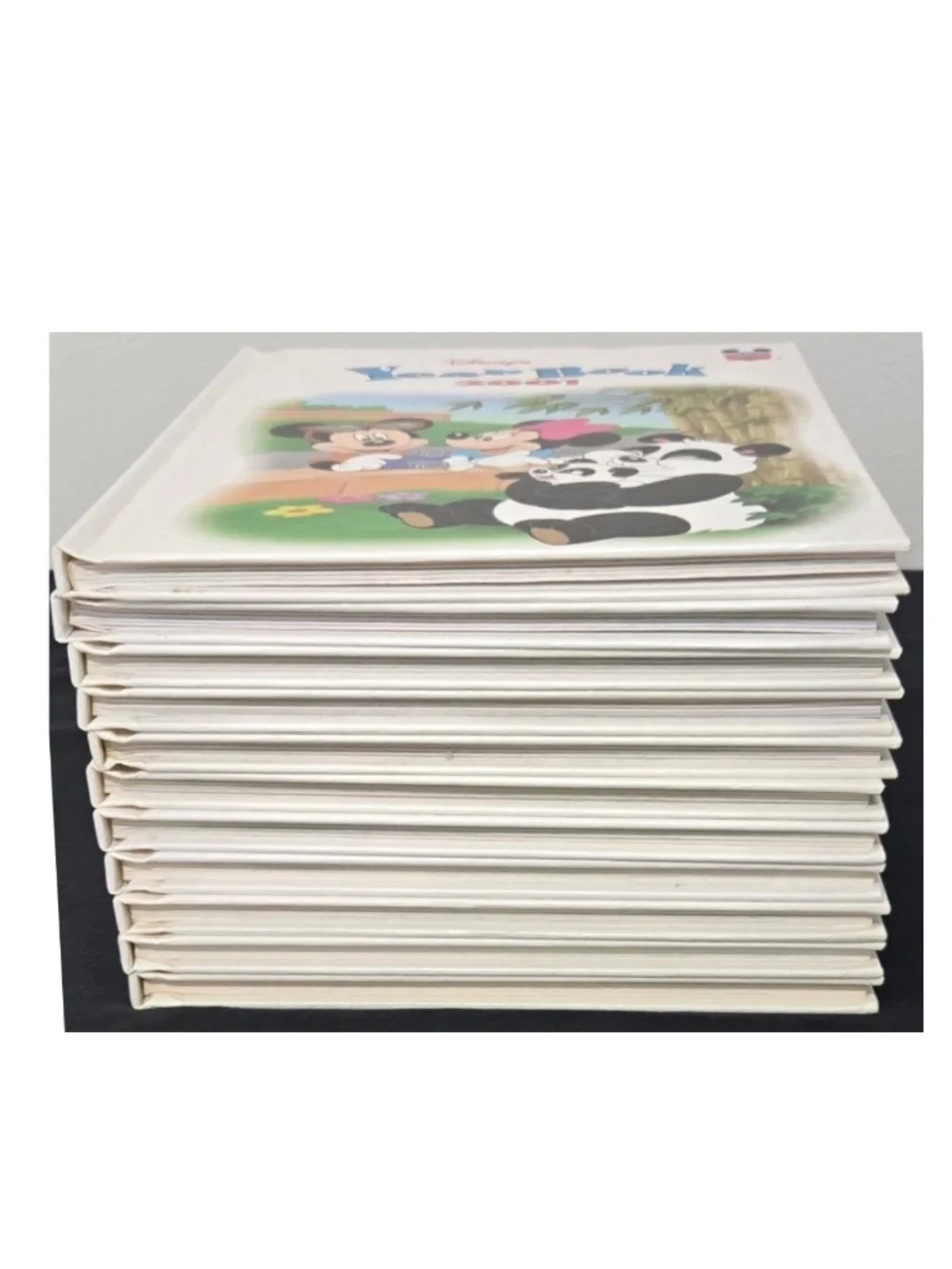 11 Vintage 90s Disneys Year Book Kids Hard Cover Set VTG