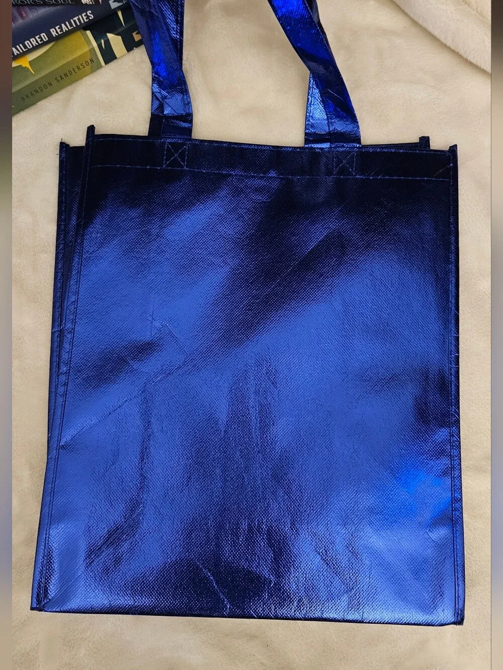 DragonSteel Nexus 2025 Blue Shiny Reusable Tote Bag
