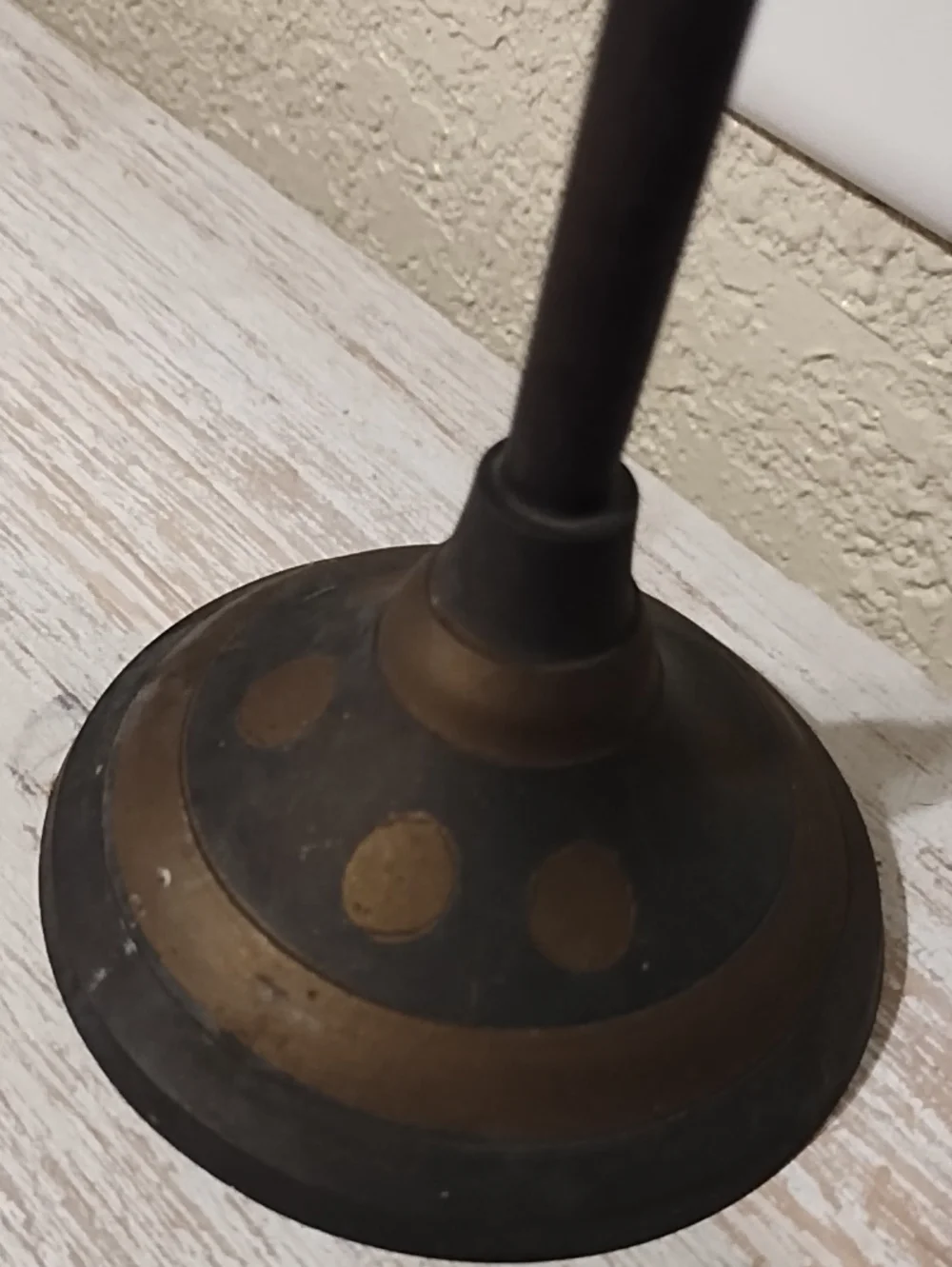 Decorative Moon Candle Holder in Bronze -