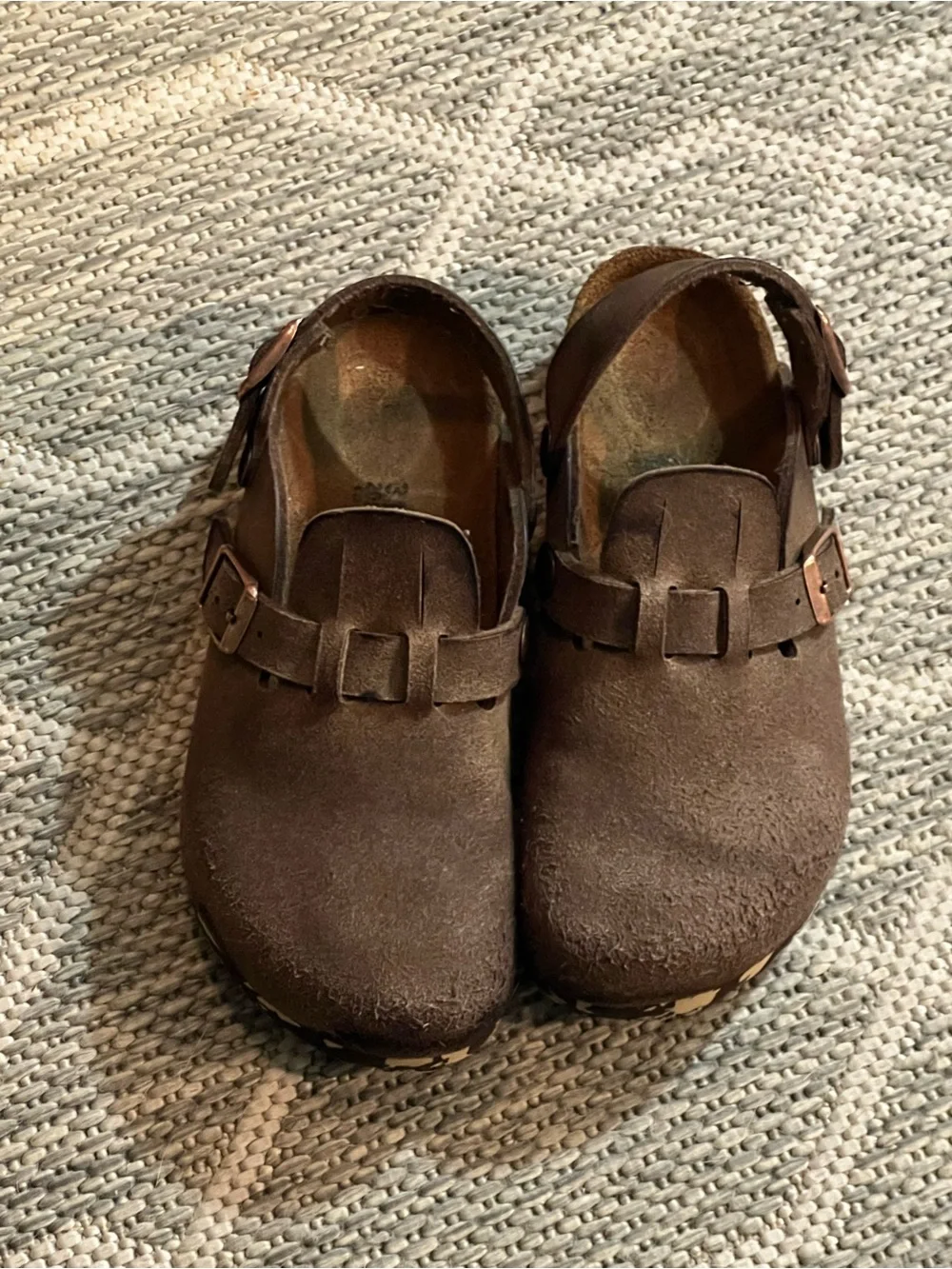 Birkenstock adjustable side brown