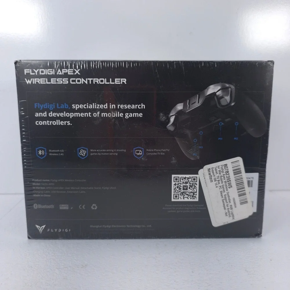 Flydigi APEX Wireless Controller RGB Mobile Gaming Gear Android PC Steam Black