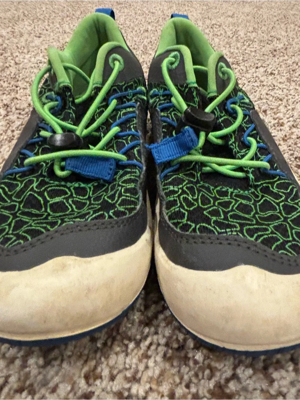 Kamik Kids Green and Blue Active Sneakers