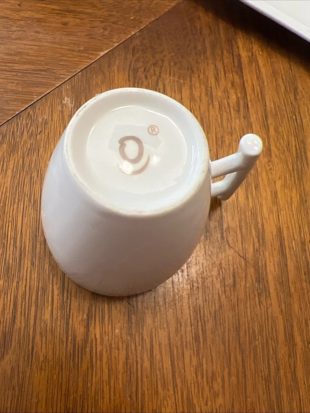 White Porcelain Coffee and Tea Set with Cups, Saucers and Accessories